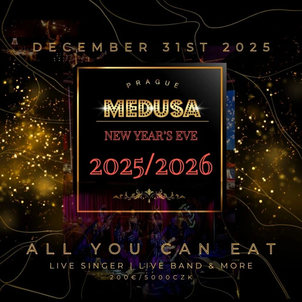 Medusa Prague Capodanno 2025/2026 - poster gala